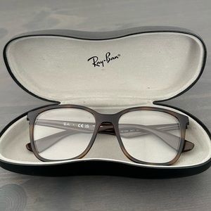 Ray-Ban RB7066 Optics Eyeglasses Frames in Polished Havana